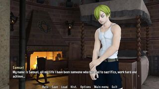 Sanji Fantasy Toon Adventure Hot blowjob from Reiven