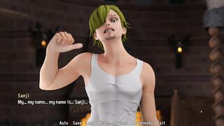 Sanji Fantasy Toon Adventure Hot blowjob from Reiven