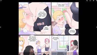 Futanari Comic Porn Pizza Boy Delivery