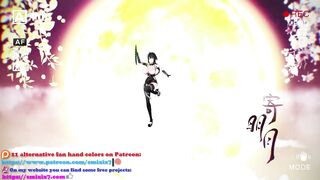 Ying Zhao Aether Gazer Hentai Undress Dancing Big Boobs Bouncing Chinese Girl MMD 3D