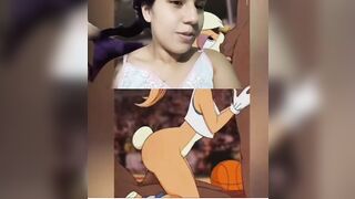 Bunny Lola Bunny is fucked without censorship????