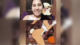 Bunny Lola Bunny is fucked without censorship????