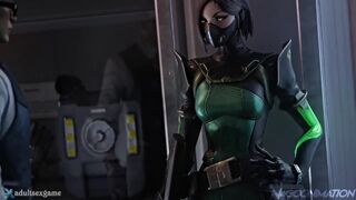 Chamber invited Viper out Animation (nagoonimation) [Valorant]