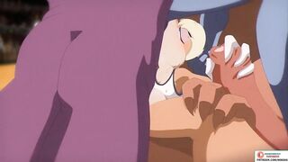 CUTE FURRY BUNNY FUCKED IN ALL HOLES ON BASKETBALL MATCH | SPACE JAM HENTAI 60FPS