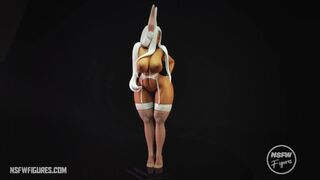 Mirko resin figure Nsfw version