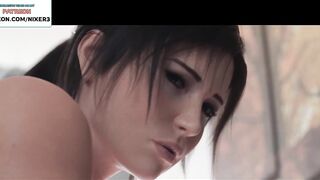 LARA CROFT DO AMAIZING BLOWJOB AND GETTING CREAMPIE | UNCENSORED HENTAI 4K 60FPS