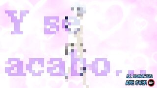 Rei Ayanami posa - DESNUDA