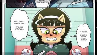 Futanari Kitty Katswell Comic Porn