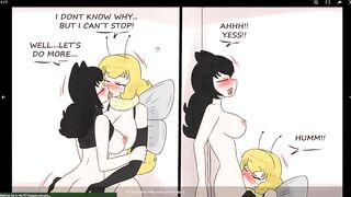 RWBY Lesbian & Yuri & Girls Only The Halloween Party Comic Porn