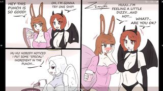 RWBY Lesbian & Yuri & Girls Only The Halloween Party Comic Porn