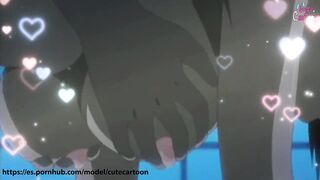 Hot Japanese - has a night of passion with her husband - Cutecartoon