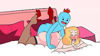 Rick and Morty Beth fucked by mr messeks hot milf with big boobs