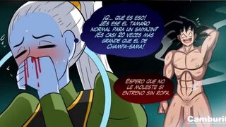 Vados le Enseña Un Nuevo "Entrenamiento" a Goku - Dragon Ball Super Hentai