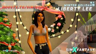 Winter Holiday - Liberty Lee - The Sims 4