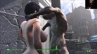 Erect Zombie Cock gets Juicy Ass Fuck from Porn Star Adventurer | Fallout 4 AAF Mods Animation Sex