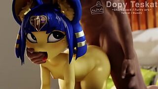 Ankha dando para o negão