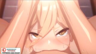 FUTANARI POWER HENTAI STORY SWEETY FUCKING IN BATHROOM - CHAINSAW MAN FUTA HENTAI ANIMATION 4K 60FPS