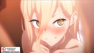 FUTANARI POWER HENTAI STORY SWEETY FUCKING IN BATHROOM - CHAINSAW MAN FUTA HENTAI ANIMATION 4K 60FPS