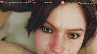 Claire Redfield Creampie || 4K