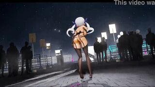 MMD Alien Alien Mister Pink