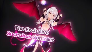 [Bonus DLC Trailer] The Exclusive Succubus Contract - Fully Voiced [Femdom] [Edging]