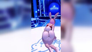 Sexy furry bunny girl dance (VR Vtuber)