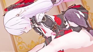 Theresa Apocalypse Honkai Impact 3 3D HENTAI Shortver