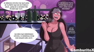 Steven Folla El Mojado y Peludo Coño de la Dra. Maheswaran - Steven Universe Hentai