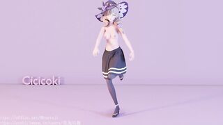 3D Anime Dance Video Game genshen