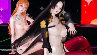 R18 MMD Girl's Day - Expectation Nude Dance Boa Hancock Nami