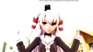 (MMD) Amatsukaze & Rin - Distorted Princess (Made by DM144)