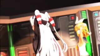 (MMD) Amatsukaze & Rin - Distorted Princess (Made by DM144)