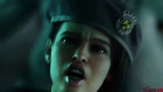 Jill Valentine Vs Mrs Tyrant