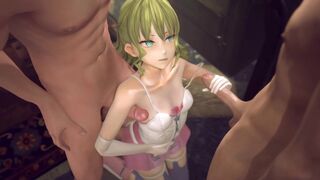 Code Vein - Mia Works Two Cocks