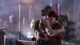 Star Wars milf Iden Versio lesbian scissoring time lapse