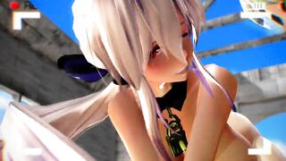 MMD 5 Sexy Babes Sweet Close Up Views from Behind GV00113