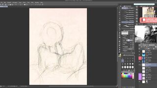 sinDRAWS Timelapse - Azura and Vivian Titjob