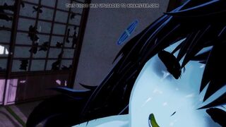 POV Creepy Ghost Waifu Takes a Huge Load VR