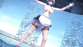 Mmd girl maid