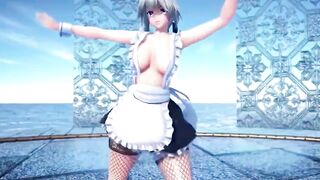 Mmd girl maid