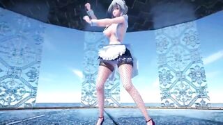 Mmd girl maid