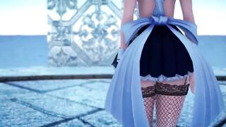 Mmd girl maid