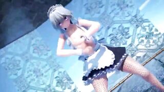 Mmd girl maid