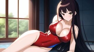 One piece swimsuits sexy anime compilation (A.I. generated and animated)ワンピース水着