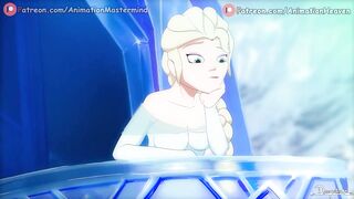 Elsa in the Big Insertion || 4K