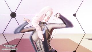 [MMD] Chungha - Chica Seraphine Sexy Kpop Dance League Of Legends Uncensored Hentai