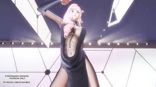 [MMD] Chungha - Chica Seraphine Sexy Kpop Dance League Of Legends Uncensored Hentai