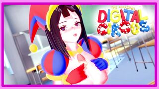 The Amazing Digital Circus - Pomni gives you an intense handjob