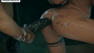 Lara Croft Fucked And Creampied By Dominating Futanari Girl - Lara Croft Futa Hentai Animation 60FPS