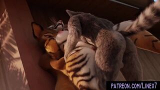 FURRY CUTE FUCKING AND GETTING ANAL